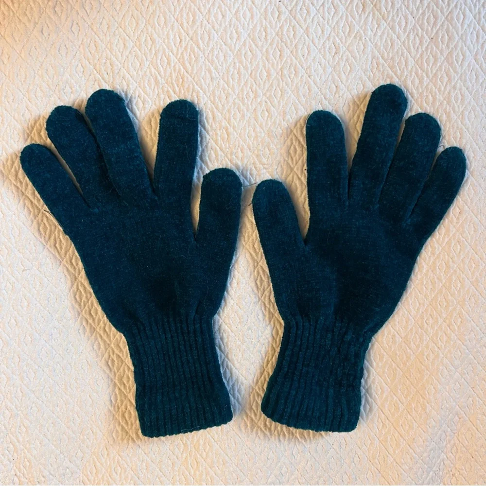 GARMENTEX Lot of 5 Pair Stretch Chenille Gloves NWT